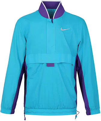 Nike Baseball Collar Logo Print Full-Zip Jacket - Blue AJ3919-415 Buy Nike Baseball Collar Logo Print Full-Zip Jacket - Blue AJ3919-415