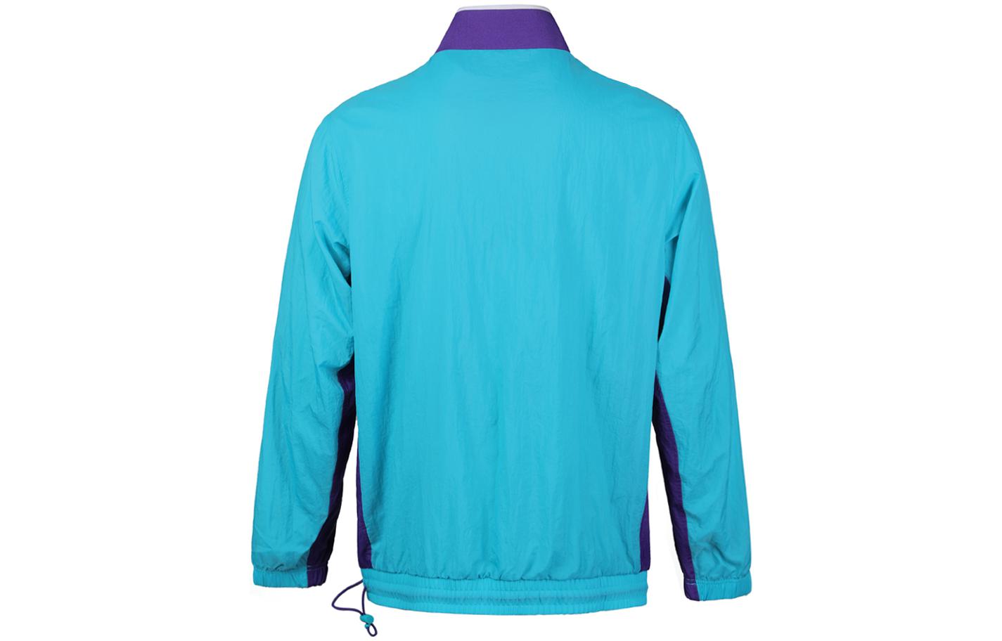 Lookbook Nike Baseball Collar Logo Print Full-Zip Jacket - Blue AJ3919-415