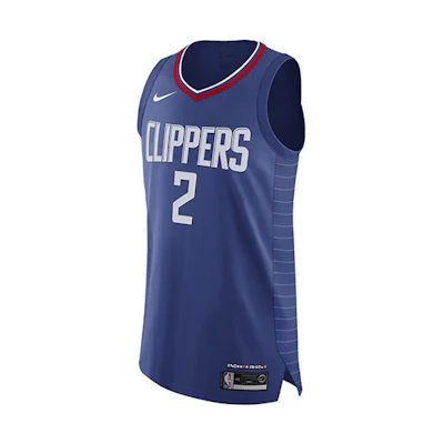 Nike Basketball Jersey Leonard #2 Blue Player Edition AV2655-400