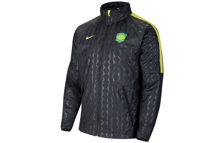 Nike Beijing Sinobo Guoan Soccer Training Jacket with Foldable Hood Black Mens CT6600-010 圖 2