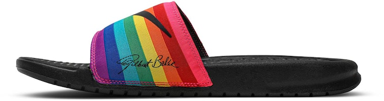 Nike Benassi JDI 'Be True' Sandalias LGBTQ+ CD2717-001 Lookbook Nike Benassi JDI 'Be True' Sandalias LGBTQ+ CD2717-001