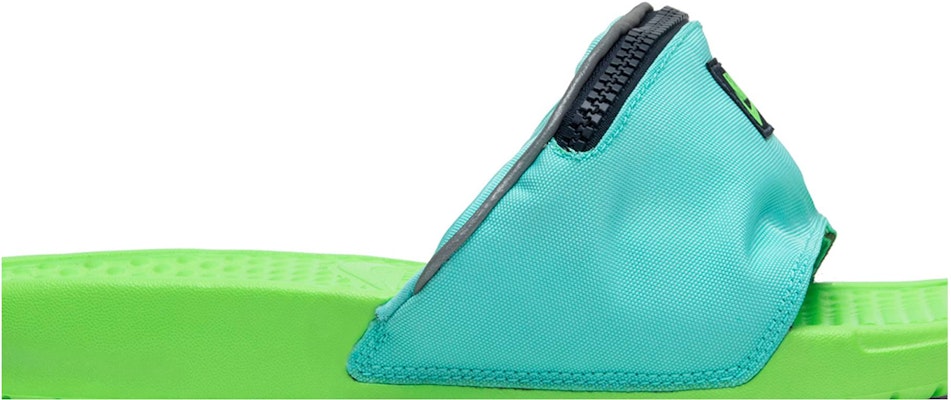 Nike Benassi JDI腰包款綠色拖鞋 Order Nike Benassi JDI腰包款綠色拖鞋