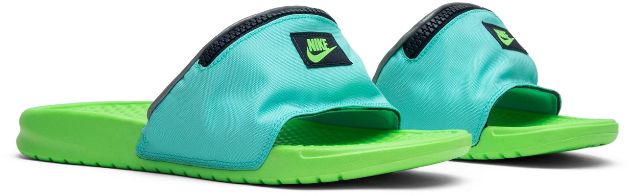 Nike Benassi JDI腰包款綠色拖鞋 Cheap Nike Benassi JDI腰包款綠色拖鞋