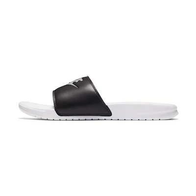 Nike Benassi JDI 'White Black'