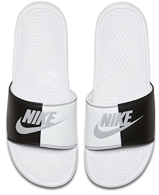 Nike Benassi JDI 'Blanco Negro' 343880-104 Shop Nike Benassi JDI 'Blanco Negro' 343880-104