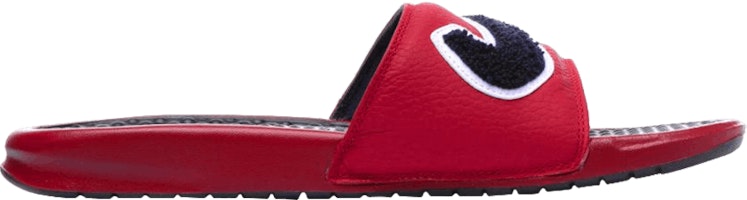 Nike Benassi JDI Chenille 'Gym Red' AO2805-600 Nike Benassi JDI Chenille 'Gym Red' AO2805-600