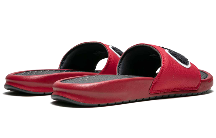 Shop Nike Benassi JDI Chenille ''Gym Red'' Herren/Damen Slide Sandalen AO2805-600