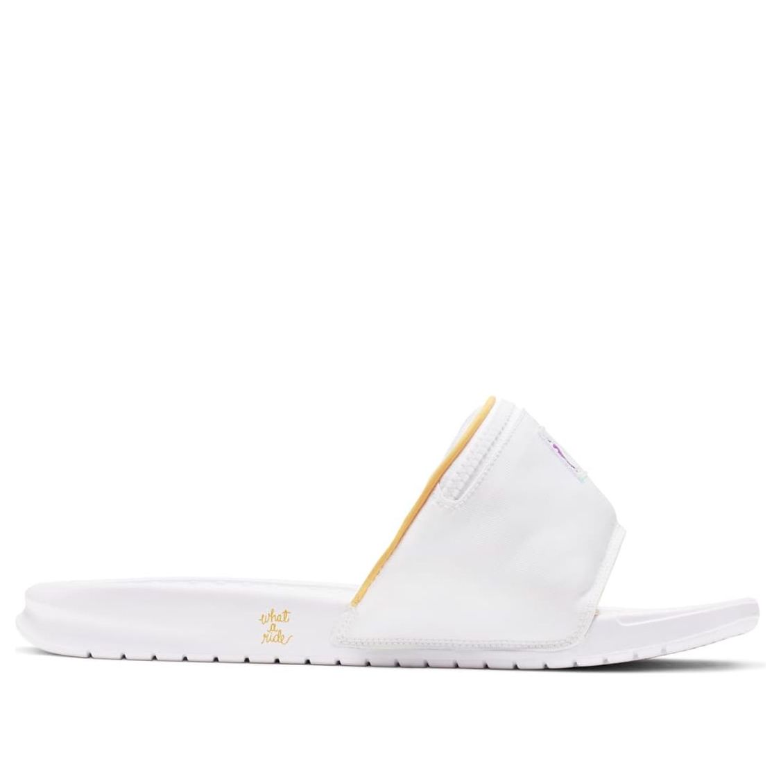 Order Sandal Nike Benassi JDI Fanny Pack 'White Topaz Gold' CJ0604-100