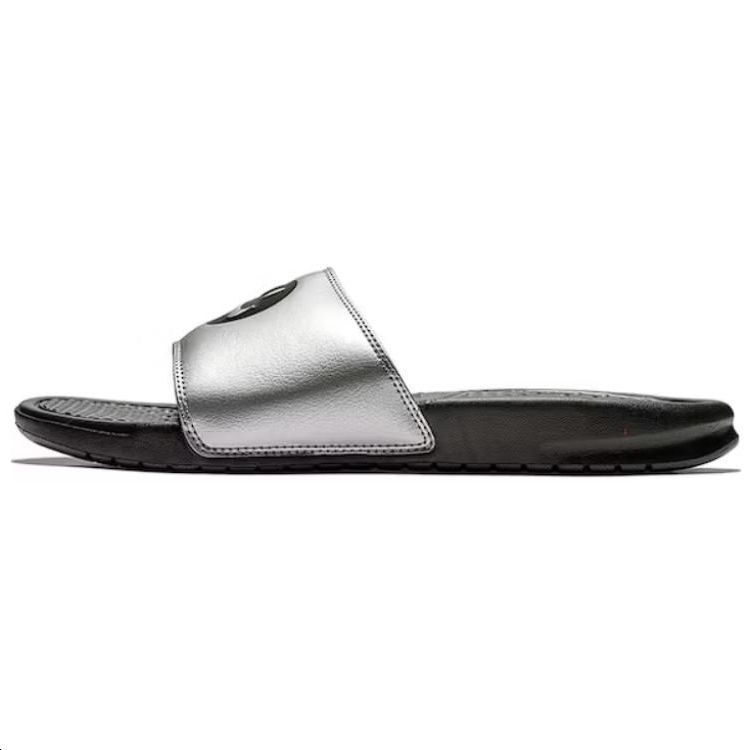 Buy Nike Benassi JDI Have A Nike Day Hitam Perak 631261-020