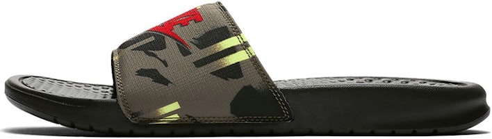 Nike Benassi JDI Military Green Slippers Army green CJ6184-200 Nike Benassi JDI Military Green Slippers Army green CJ6184-200