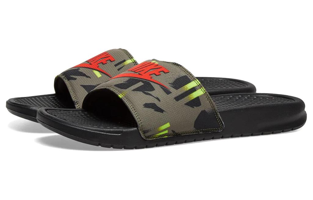 Lookbook Nike Benassi JDI Verde Militare Ciabatte Verde Army CJ6184-200