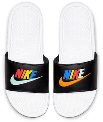 Nike Benassi JDI Mismatch 'Hitam' CJ4608-071 Lookbook Nike Benassi JDI Mismatch 'Hitam' CJ4608-071
