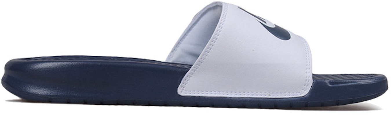 Nike Benassi JDI Mismatch Navy/White 818736-410 Order Nike Benassi JDI Mismatch Navy/White 818736-410