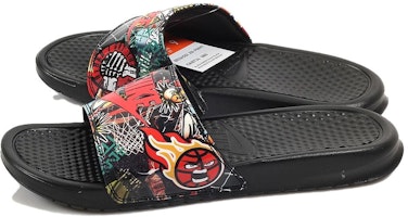 나이키 베나시 JDI 프린트 '엠버 글로우' CK0734-080 Shop 나이키 베나시 JDI 프린트 '엠버 글로우' CK0734-080