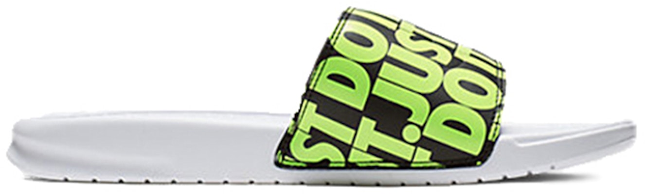 耐克 Benassi JDI 印花‘荧光绿’拖鞋 631261-103 Order 耐克 Benassi JDI 印花‘荧光绿’拖鞋 631261-103