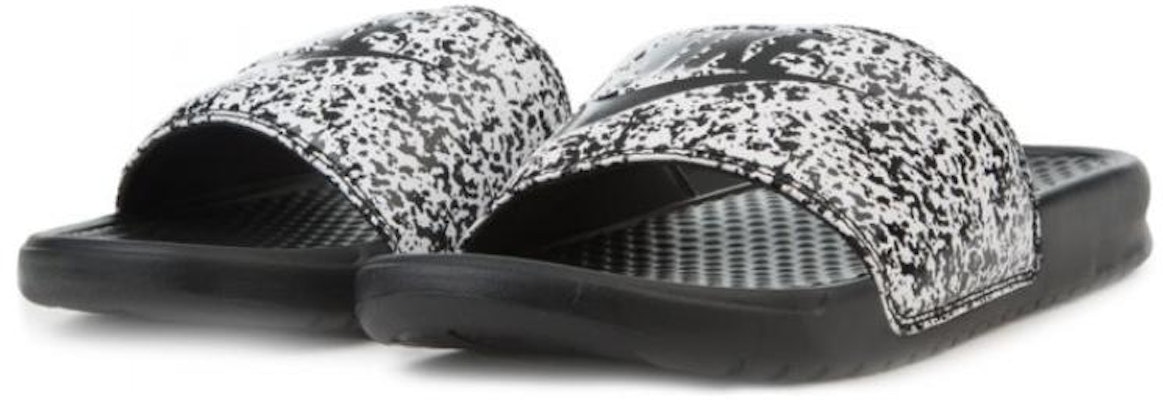 耐吉 Benassi JDI 印花 '白黑' 631261-100 Lookbook 耐吉 Benassi JDI 印花 '白黑' 631261-100