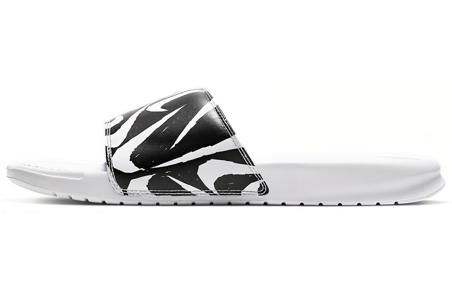 Buy ナイキ ベナッシ JDI プリント 白黒 (Nike Benassi JDI プリント 白黒) 631261-106
