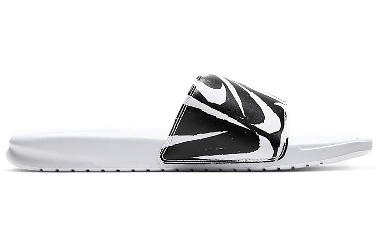 Order ナイキ ベナッシ JDI プリント 白黒 (Nike Benassi JDI プリント 白黒) 631261-106