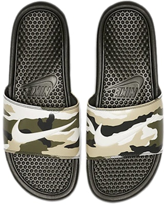 Nike Benassi Jdi Print 軍綠色 拖鞋 男女同款 Lookbook Nike Benassi Jdi Print 軍綠色 拖鞋 男女同款