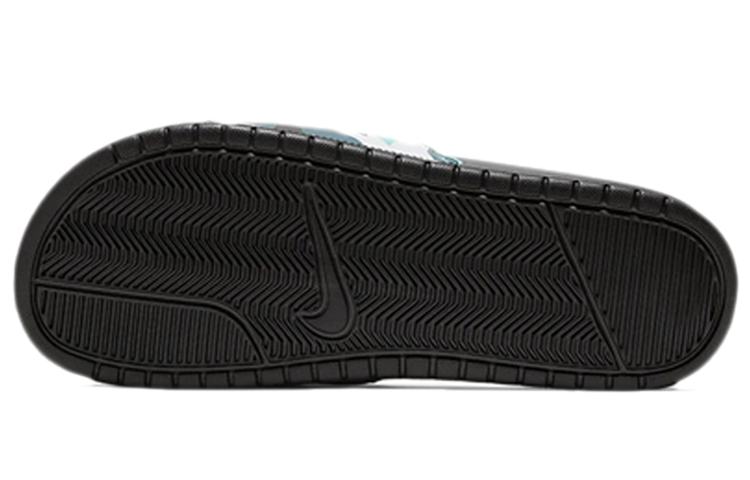 Purchase 나이키 베나시 JDI 프린트 슬라이드 '블랙 블루 카모' 631261-027