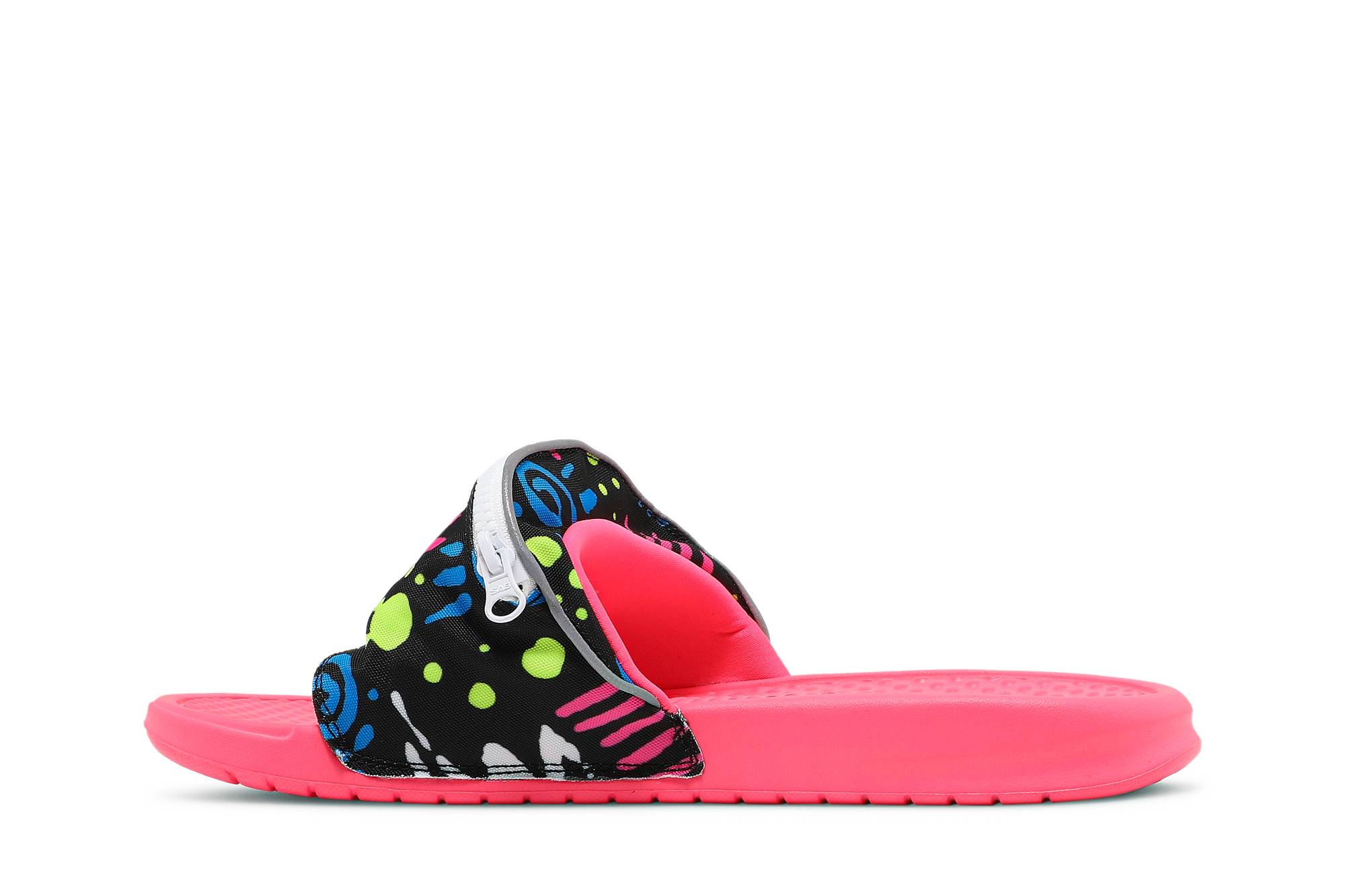 Lookbook Nike Benassi JDI Print Slide 'Fanny Pack' Lelaki & Wanita CJ2967-600