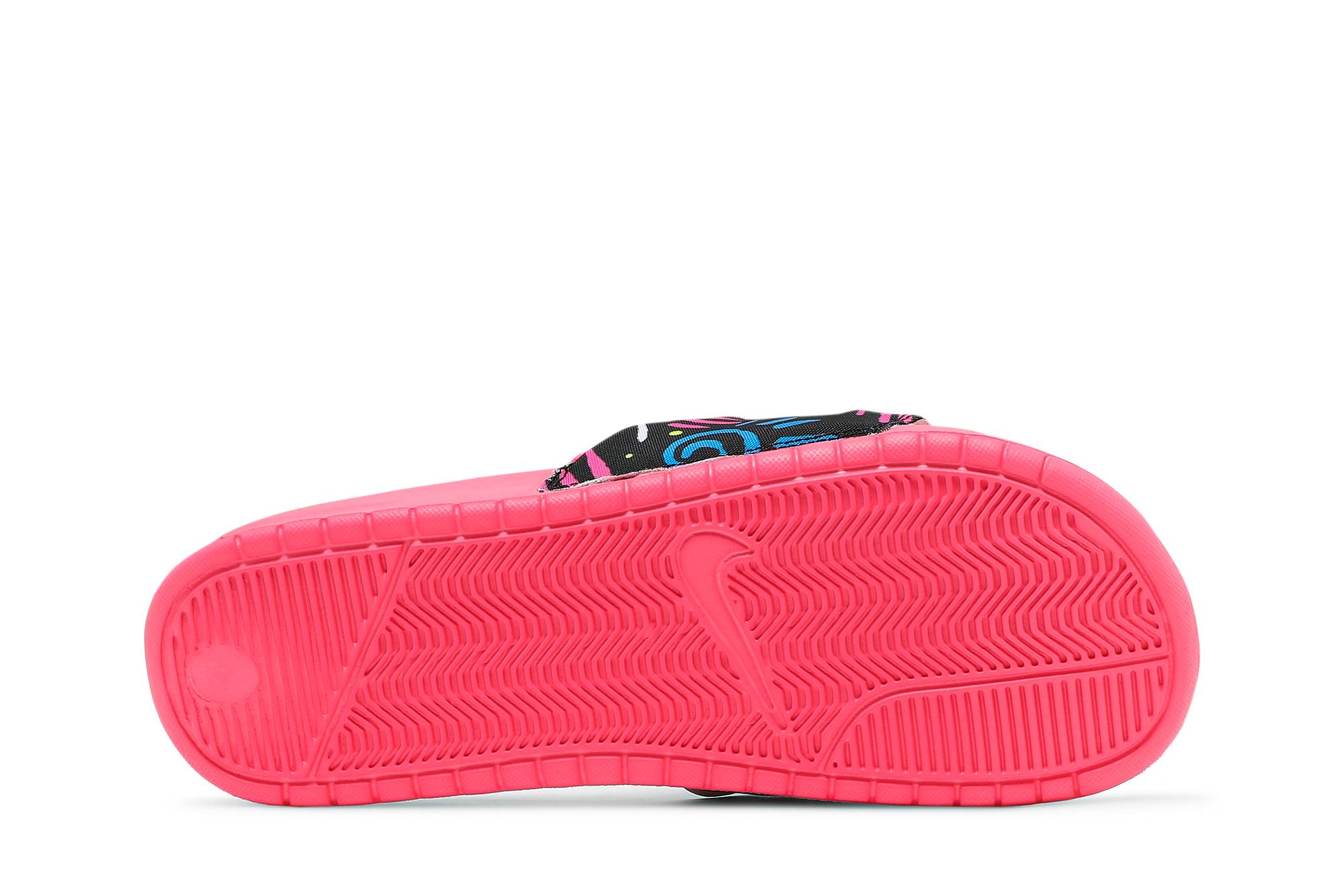 Shop Nike Benassi JDI Print Slide 'Fanny Pack' Lelaki & Wanita CJ2967-600