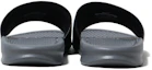 Shop Nike Benassi JDI Print 黑 脫鞋