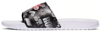 Buy 나이키 베나시 JDI 프린트 슬리퍼 '화이트 블랙' 631261-107