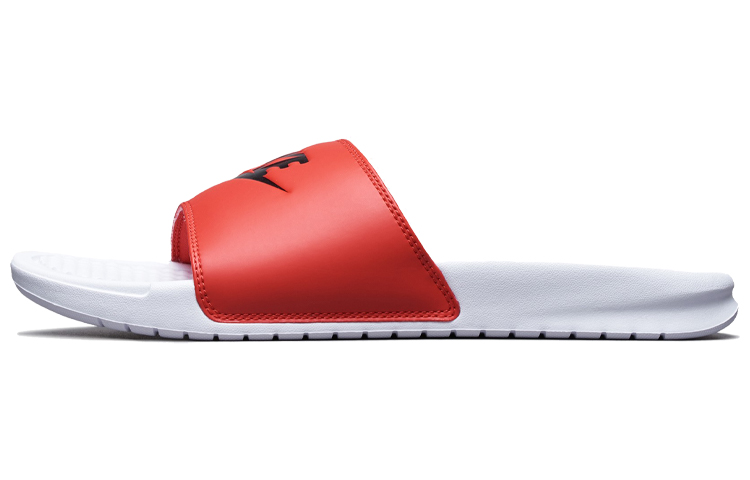 Nike Benassi JDI Red White Slippers 'Red White'