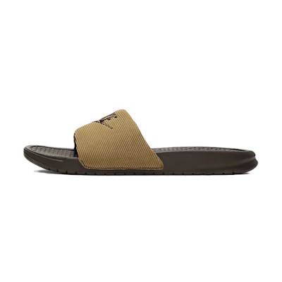 Nike Benassi JDI SE Leather 'Baroque Brown'
