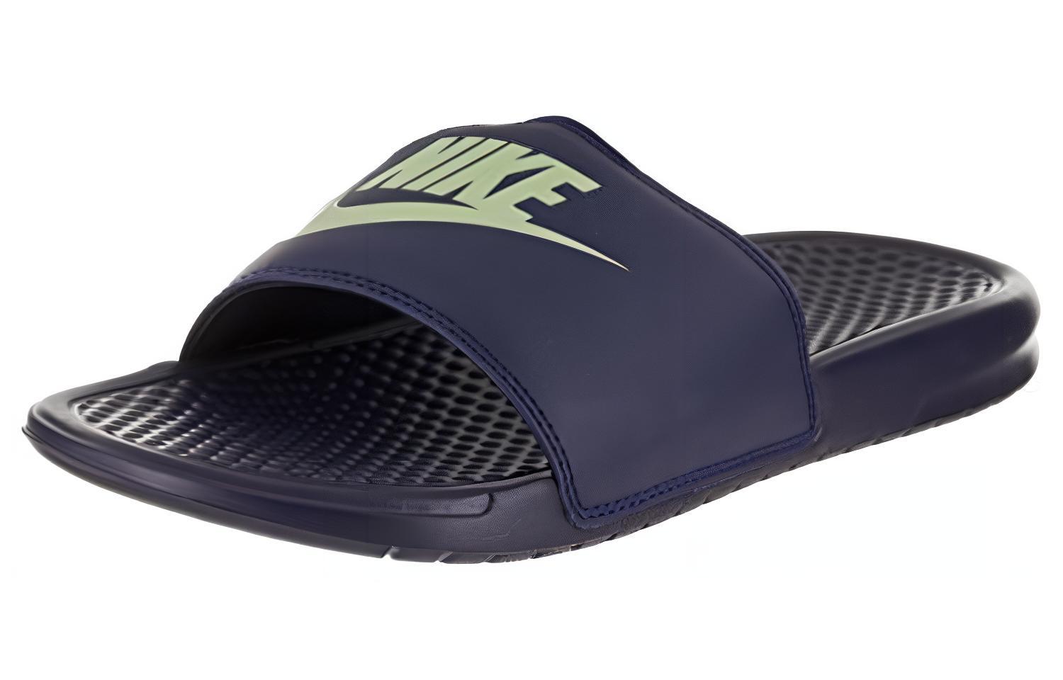 Lookbook Nike Benassi JDI Slide 'Biru Biner' 343880-407