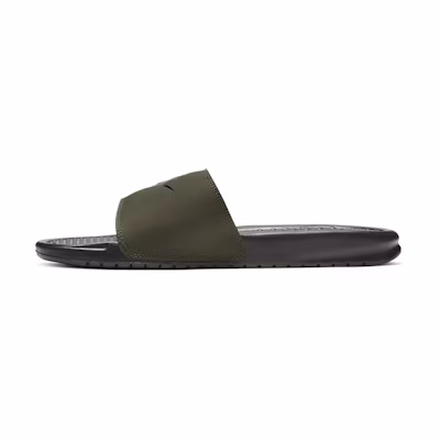 Nike Benassi JDI Slide 'Black Cargo Khaki'