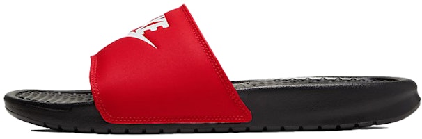Nike Benassi JDI Slide 'Black University Red' 343880-026 Nike Benassi JDI Slide 'Black University Red' 343880-026