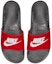 Lookbook Nike Benassi JDI Slide 'Black University Red' 343880-026