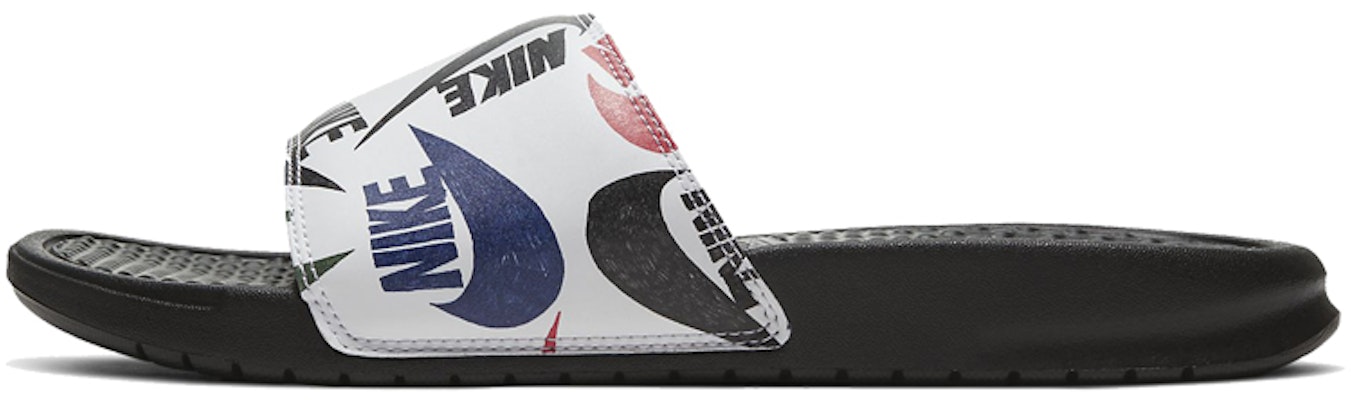 Nike Benassi JDI Slide 'Cetakan Swoosh' 631261-035 Buy Nike Benassi JDI Slide 'Cetakan Swoosh' 631261-035