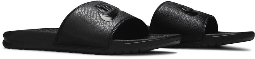 Nike Benassi JDI Slide 'Hitam Triple' 343880-001 Cheap Nike Benassi JDI Slide 'Hitam Triple' 343880-001