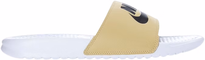 Nike Benassi JDI Slide 'White Team Gold' 343880-108 Nike Benassi JDI Slide 'White Team Gold' 343880-108