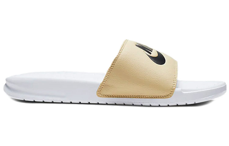 Order Nike Benassi JDI Sandalia 'Blanco Oro Equipo' 343880-108