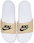Lookbook Nike Benassi JDI Sandalia 'Blanco Oro Equipo' 343880-108