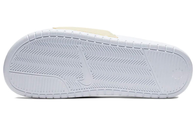 Shop Nike Benassi JDI Sandalia 'Blanco Oro Equipo' 343880-108