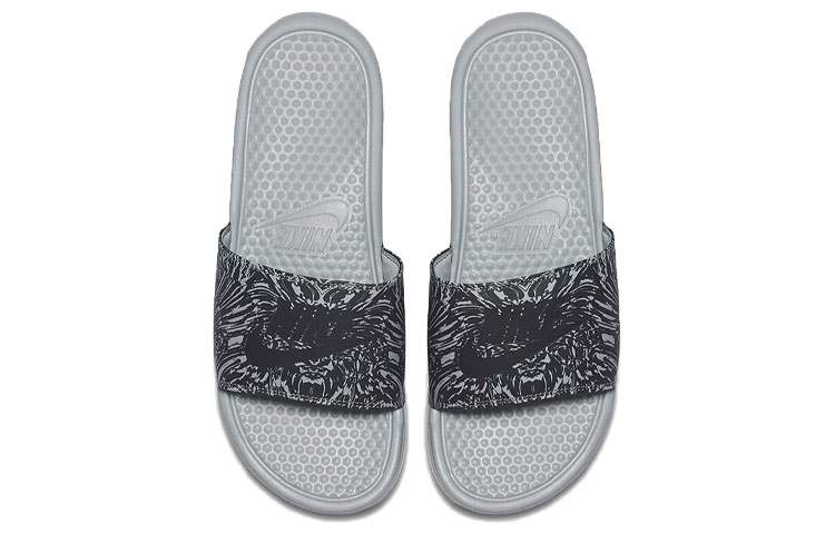 Lookbook Nike Benassi JDI Slide 'Kelabu Serigala' 631261-005