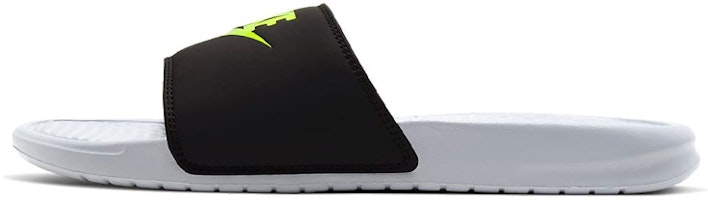 Nike Benassi JDI Slide 'Wolf Grey Volt' 343880-027 Nike Benassi JDI Slide 'Wolf Grey Volt' 343880-027
