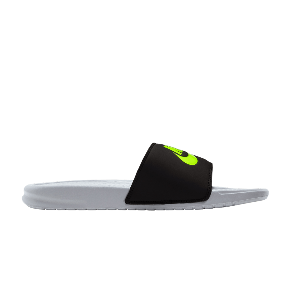 Nike Benassi JDI Slide 'Wolf Grey Volt' 343880‑027 - 343880-027 - Novelship