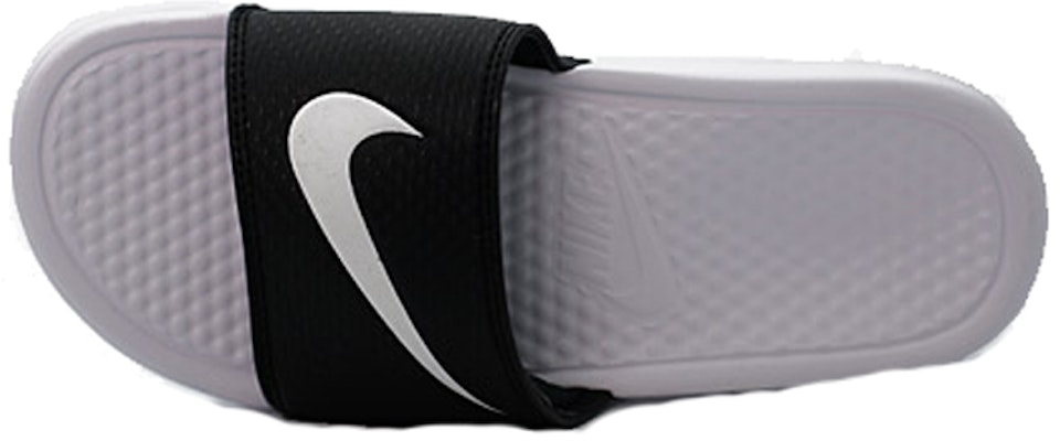 Nike Benassi JDI Putih Sepatu Santai Olahraga Hitam Putih 312618-019 Order Nike Benassi JDI Putih Sepatu Santai Olahraga Hitam Putih 312618-019