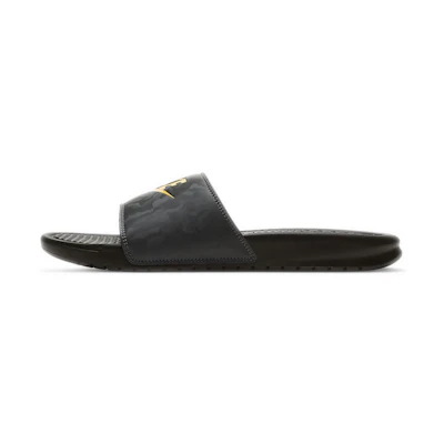 Nike Benassi Slide 'Black Camo Orange'