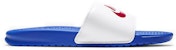 Nike Benassi Slide 'Game Royal White' - Selipar Nike Benassi 'Game Royal Putih' 343880-410
