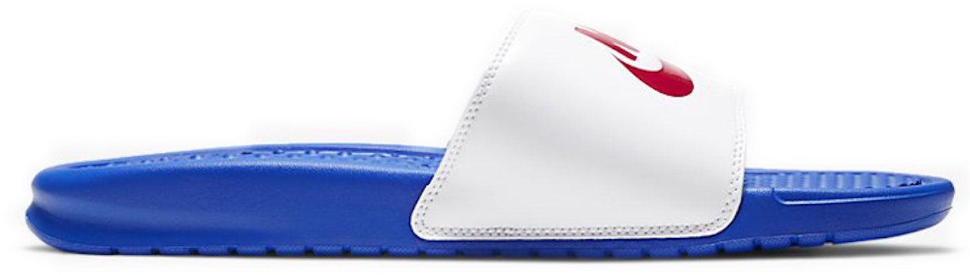 Nike Benassi Sandal 'Game Royal White' 343880-410 Order Nike Benassi Sandal 'Game Royal White' 343880-410