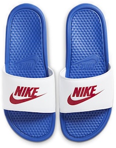 나이키 베나시 슬라이드 '게임 로얄 화이트' 343880-410 Lookbook 나이키 베나시 슬라이드 '게임 로얄 화이트' 343880-410