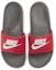 Lookbook Selipar Nike Benassi 'Iron Grey Red' 343880-028