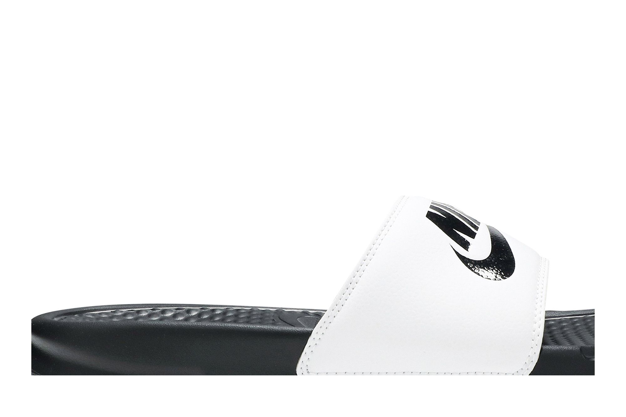 Lookbook Nike Benassi Slippers ''Wit'' 343880-100